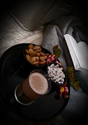 عکسی از دستور شیر کاکائو و هوای سرد زمستون