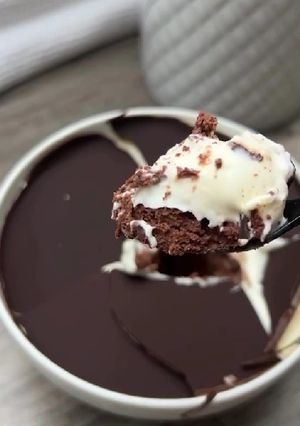 A picture of Chocolate Banana Baked Delight.