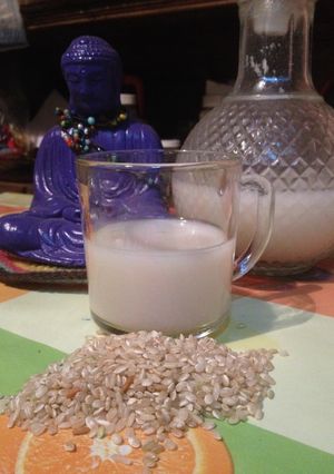 Una foto de Leche vegetal (arroz yamani)