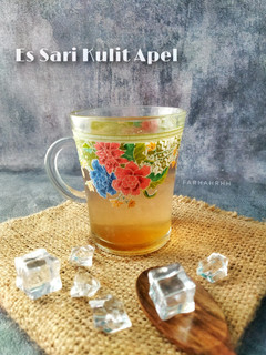Foto resep Es Sari Kulit Apel