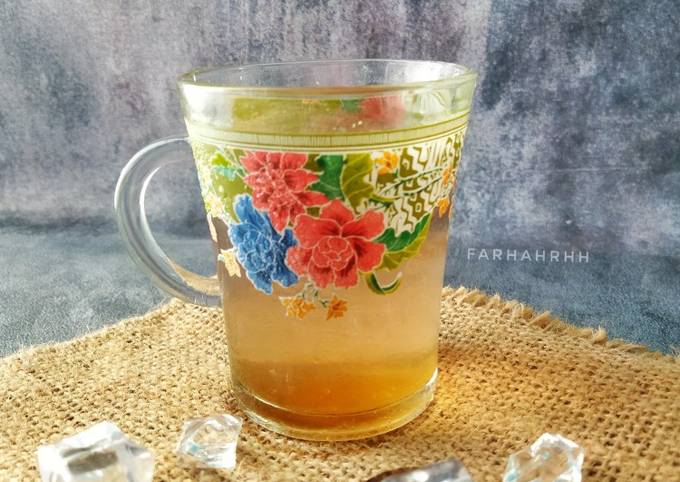 Anti Ribet, Bikin Es Sari Kulit Apel Ekonomis Untuk Dijual