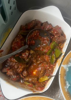 Foto resep Oseng mercon daging