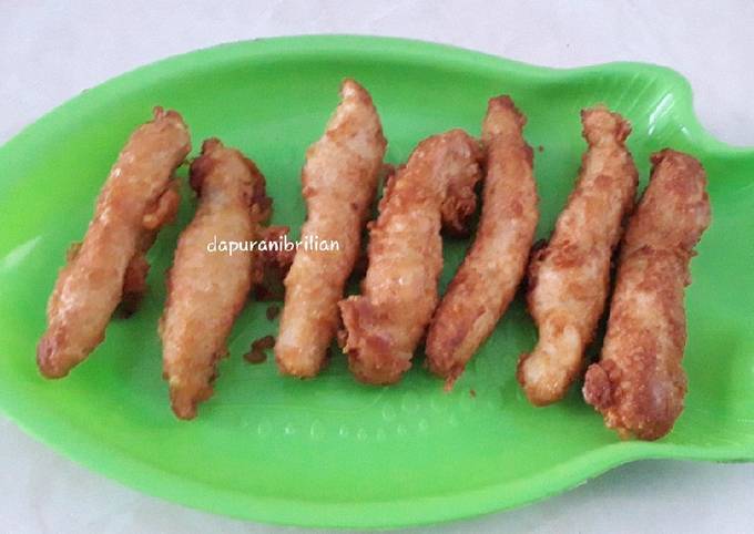 Otak-otak tuna crispy