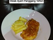 Gambar chicken steak panggang