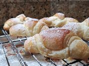 A picture of almond croissant
