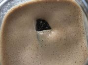 Una foto de helado de vainilla