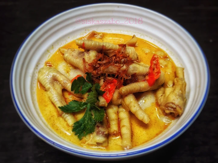 Langkah Mudah untuk Membikin Resep Opor Ceker Ayam #Ketopad_CP_CekerAyam yang  Bikin Ketagihan Anti Ribet, Lezat Sekali