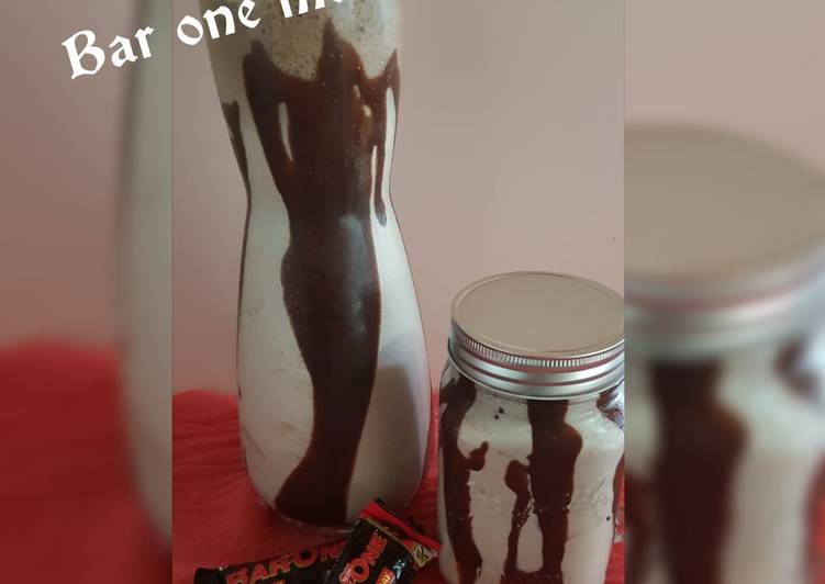 Step-by-Step Guide to Make Homemade Bar one milkshake #justblendit