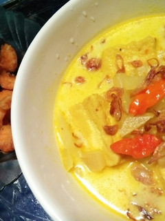 Foto resep Lodeh tahu pepaya muda