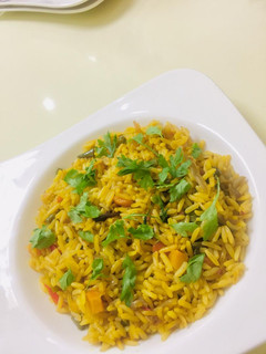 A picture of Jallof rice.