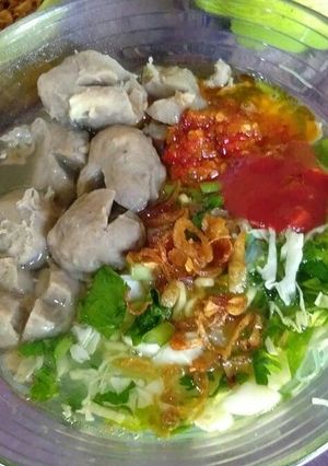 Foto resep Resep kuah bakso