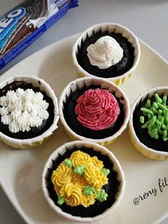 Foto resep Cup Cake Oreo 2 Bahan