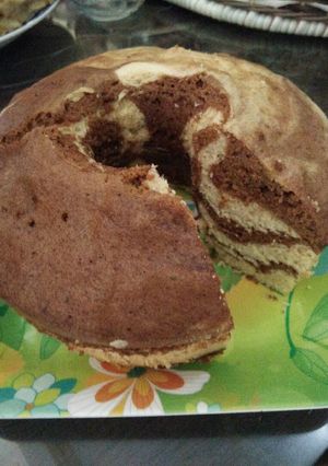 Foto resep Bolkus pisang marmer