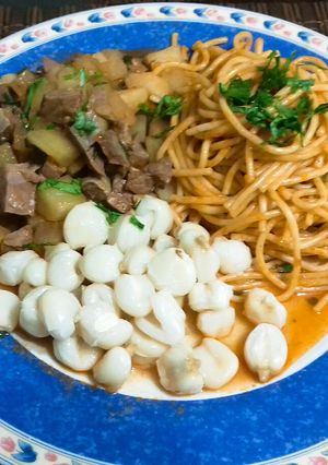 Una foto de Chanfainita con Tallarín
