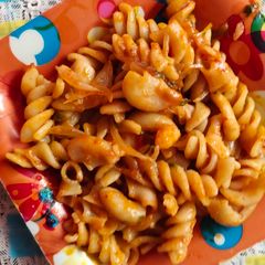 A picture of Red Sauce Pasta.