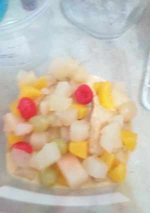 Una foto de Pastel de limón sin horno