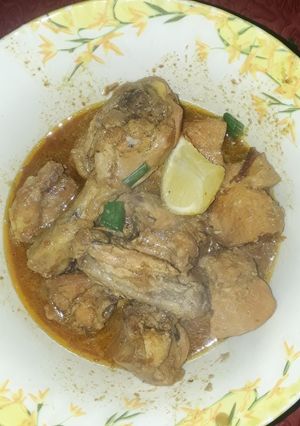 A picture of Chicken jhat pat.
