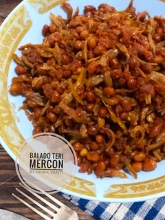 Foto resep Balado Teri Mercon