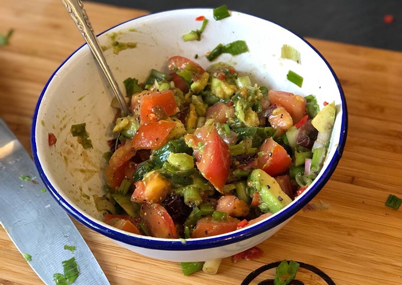 Super speedy seasonal salsa 💃