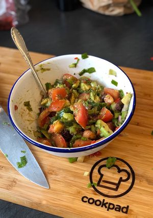 A picture of Super speedy seasonal salsa 💃.