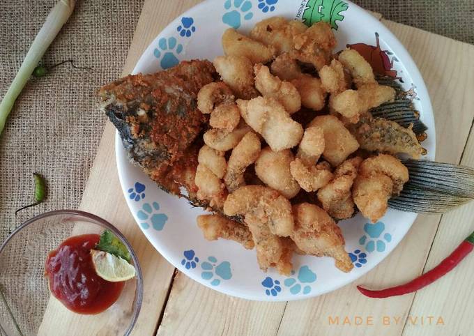 Resep: Gurame goreng tepung Irit Anti Gagal