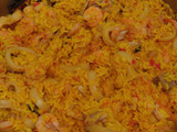 Paella de marisco a mi manera
