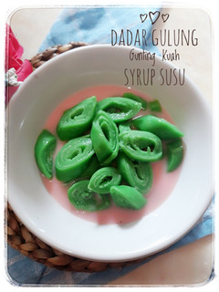 Foto resep Dadar Gulung Gunting Kuah Syrup Susu