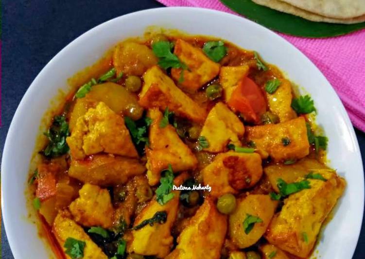 Recipe of Award-winning Matar Paneer