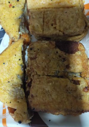 A picture of Bread pakora.
