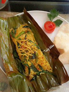 Foto resep Nasi bakar teri medan