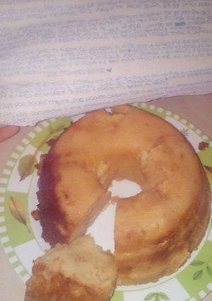 Una foto de Budín de pan