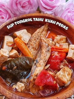 Foto resep Sup Tongkol Tahu Kuah Pedas