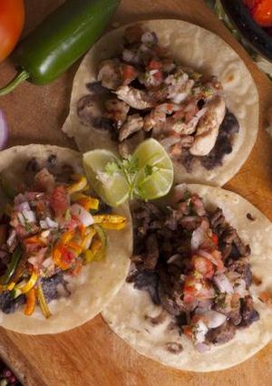 Una foto de Masa para tacos mexicanos