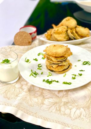 Une photo de Beignets d'aubergines
