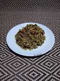 Tumis Bunga Pepaya Udang Rebon
