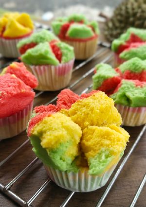 Foto resep Bolu Kukus Durian