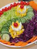 Exotic Fresh Vegetarian Salad