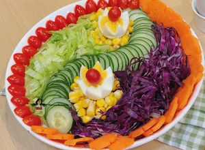 Foto resep Exotic Fresh Vegetarian Salad
