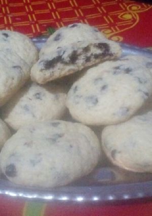 Una foto de Galletas con chip de 🍫 🍪
