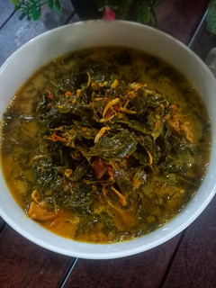 Foto resep Gulai Daun Singkong Tumbuk