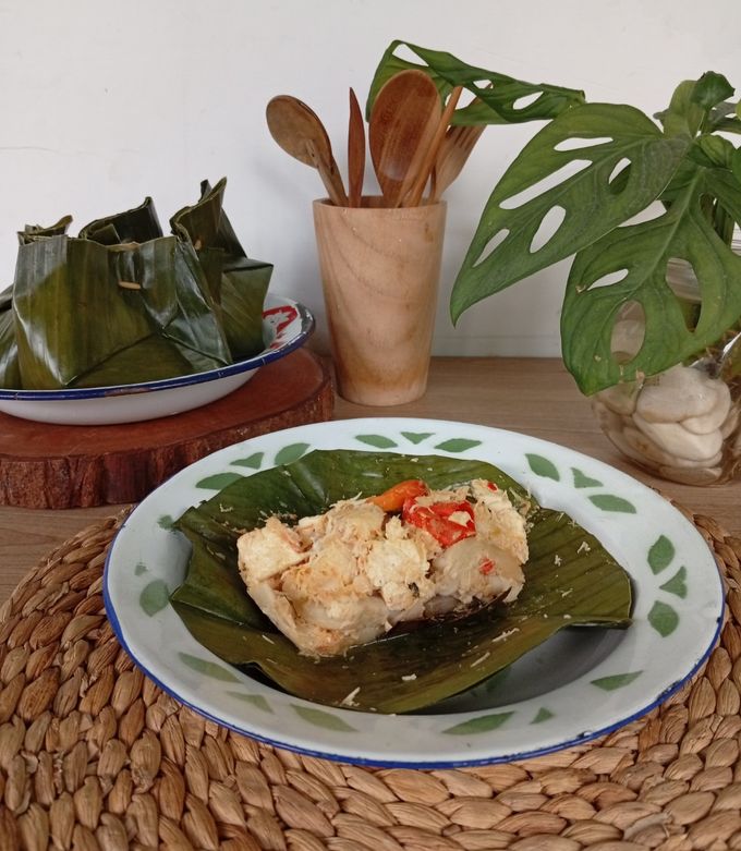 Foto resep Bothok Jamur Tiram Tahu Udang