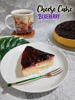 Foto resep Cheese Cake Blueberry (ekonomis)