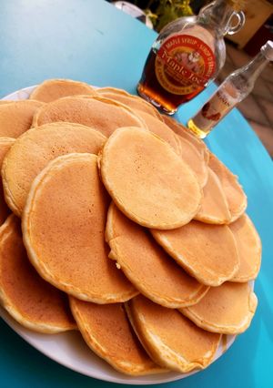 Une photo de Pancakes vanillés