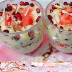 A picture of Tapioca custard pudding.