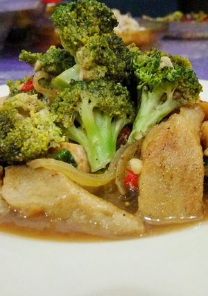Foto resep Brokoli tumis lada hitam simple