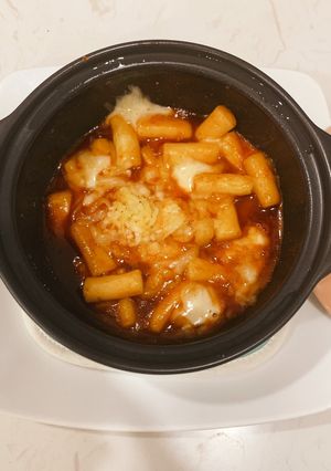 Hình của món Tokpokki 5p có ăn ngay.