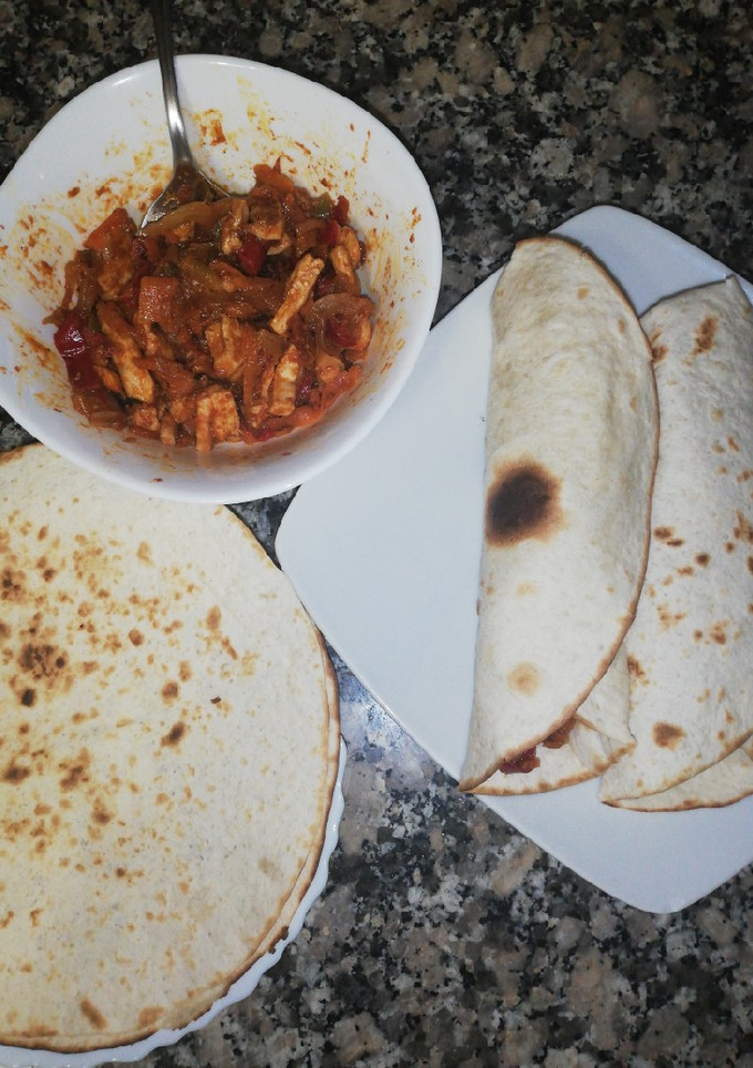 Una foto de Fajitas