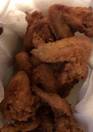 A picture of Don’t knock it till you’ve tried it fried chicken.