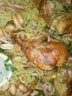 صورة لوصفة اوزي بالدجاج