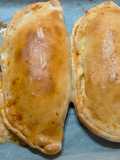 Calzones vegetales y atún
